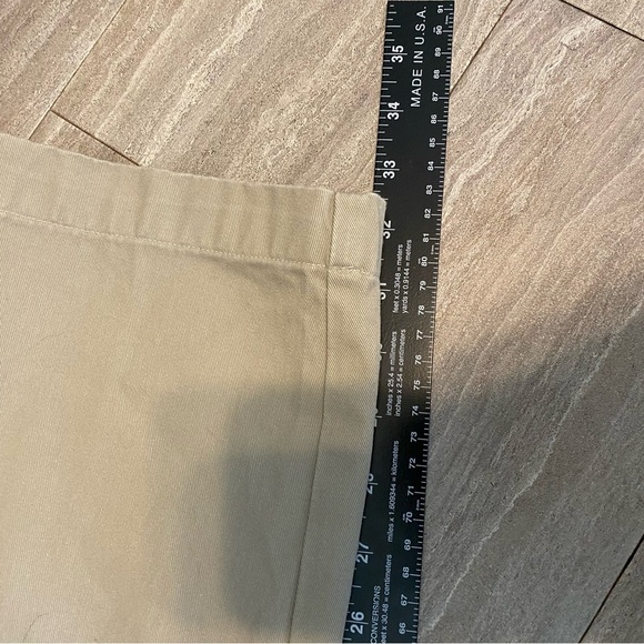 CREEKWOOD Mens DUCKS Elastic Waist Pants Khaki Tan 38 Tall - Picture 2 of 8